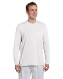 Gildan-G424-Adult Performance Long-Sleeve T-Shirt-WHITE