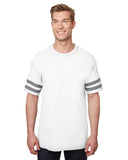 Gildan-G500VT-Heavy Cotton Adult Victory T-Shirt-WHITE/ GRP HTHR