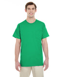 Gildan-G530-Adult Heavy Cotton Pocket T-Shirt-IRISH GREEN