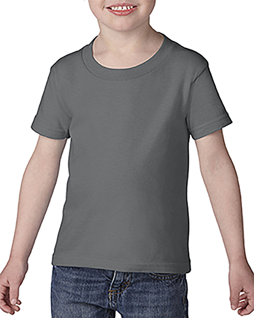 Gildan-G645P-Toddler Softstyle T-Shirt-CHARCOAL