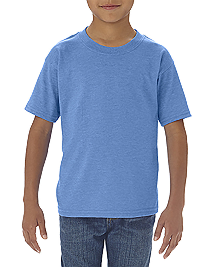 Gildan-G645P-Toddler Softstyle T-Shirt-HEATHER ROYAL