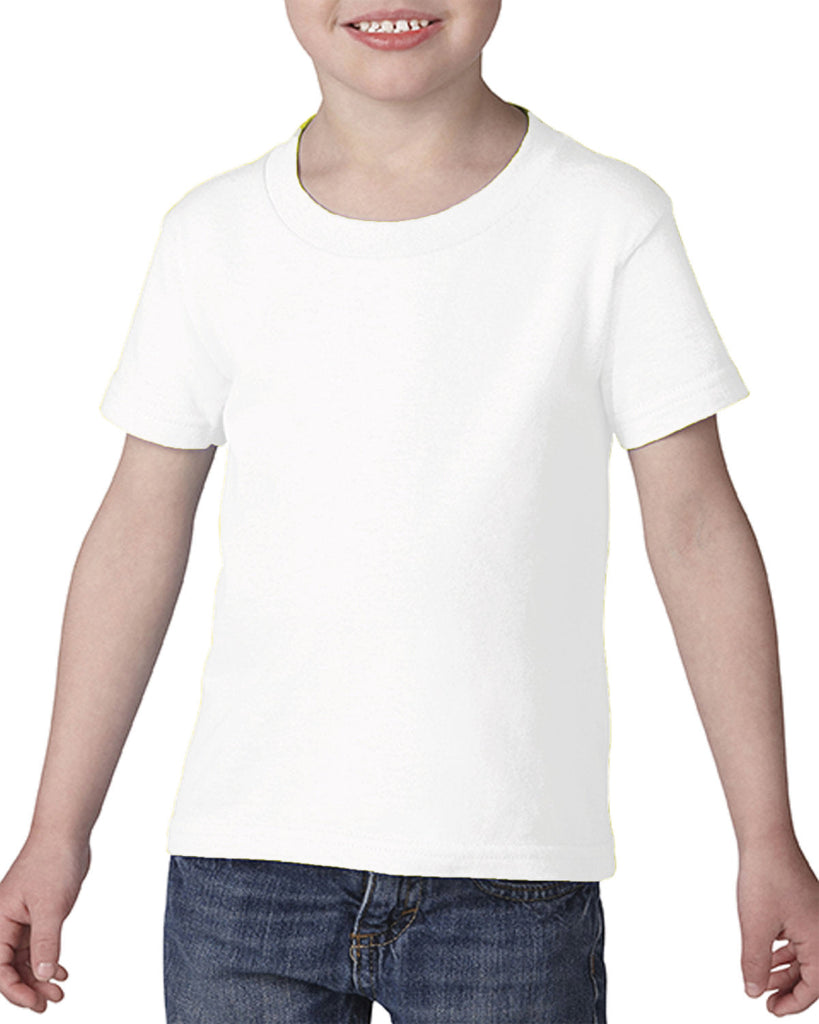 Gildan-G645P-Toddler Softstyle T-Shirt-WHITE