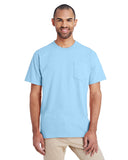 Gildan-H300-Hammer Adult T-Shirt with Pocket-CHAMBRAY