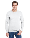 Gildan-HF000-Hammer Adult Crewneck Sweatshirt-WHITE