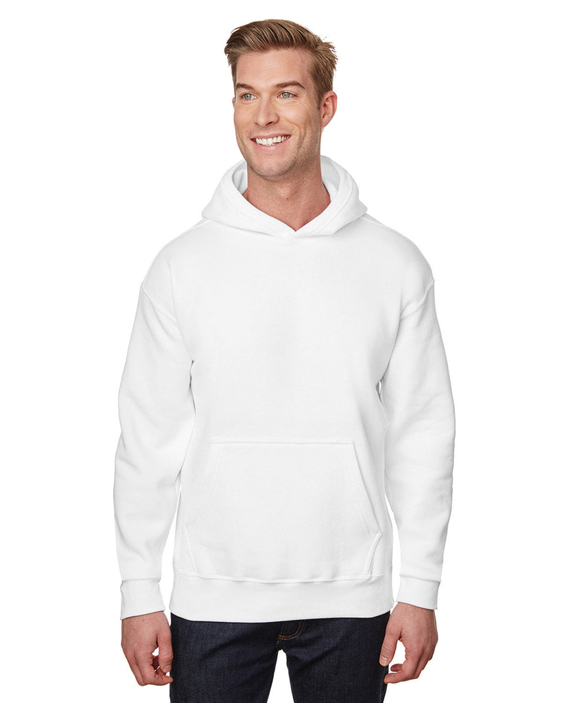 Gildan-HF500-Hammer Adult Hooded Sweatshirt-WHITE