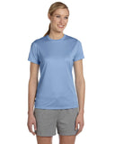 Hanes-4830-Ladies Cool DRI with FreshIQ Performance T-Shirt-LIGHT BLUE
