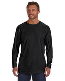Hanes-498L-Adult Perfect-T Long-Sleeve T-Shirt-BLACK