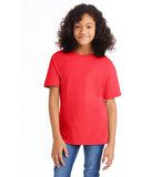 Hanes-498Y-Youth Perfect-T T-Shirt-ATHLETIC RED