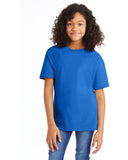 Hanes-498Y-Youth Perfect-T T-Shirt-BLUEBELL BREEZE