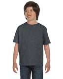 Hanes-5480-Youth Essential-T T-Shirt-CHARCOAL HEATHER