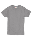 Hanes-5480-Youth Essential-T T-Shirt-OXFORD GRAY
