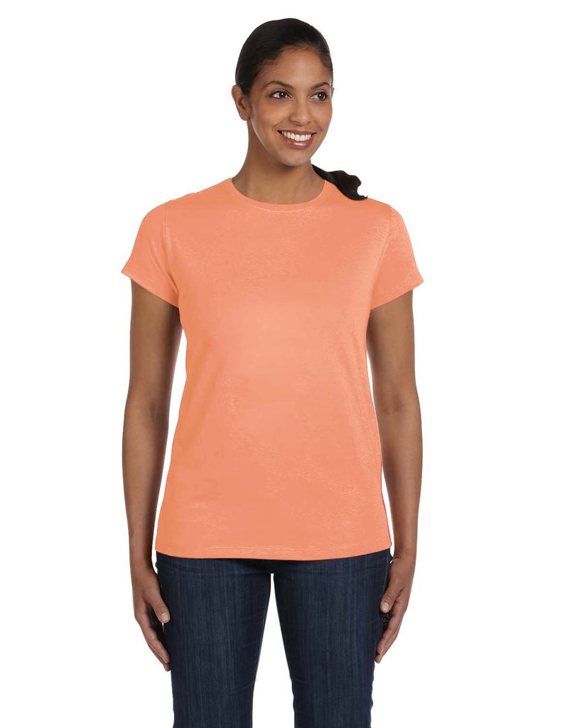 Hanes-5680-Ladies Essential-T T-Shirt-CANDY ORANGE