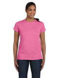 Hanes-5680-Ladies Essential-T T-Shirt-PINK