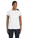 Hanes-5680-Ladies Essential-T T-Shirt-WHITE