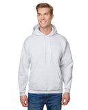 Hanes-F170-Adult 9.7 oz. Ultimate Cotton 90/10 Pullover Hooded Sweatshirt-ASH