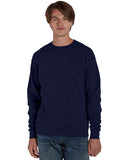 Hanes-RS160-Adult Perfect Sweats Crewneck Sweatshirt-NAVY