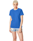 Hanes-SL04-Ladies Perfect-T T-Shirt-BLUEBELL BREEZE