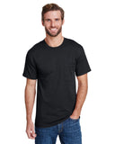 Hanes-W110-Adult Workwear Pocket T-Shirt-BLACK