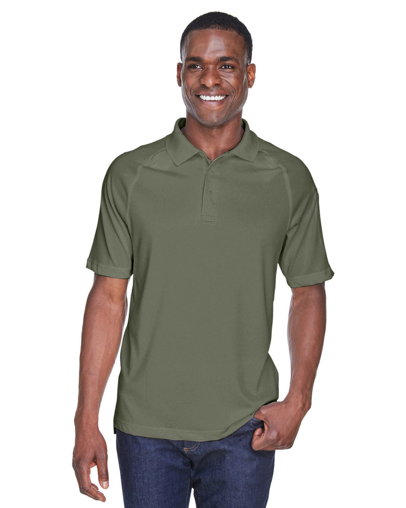 Harriton-M211-Adult Tactical Performance Polo-TACTICAL GREEN