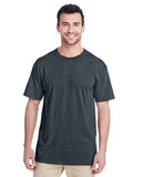 Jerzees-460R-Adult 4.6 oz. Premium Ringspun T-Shirt-BLACK INK HEATHR