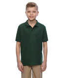 Jerzees-537YR-Youth 5.3 oz. Easy Care Polo-FOREST GREEN