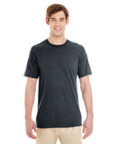 Jerzees-601MR-Adult TRI-BLEND T-Shirt-BLACK HEATHER