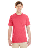 Jerzees-601MR-Adult TRI-BLEND T-Shirt-FIERY RED HTHR
