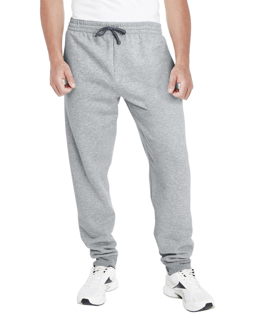 Jerzees-975MPR-Adult Nublend Jogger-ATH HTH/ CHR GRY