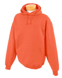 Jerzees-996Y-Youth 8 oz. NuBlend Fleece Pullover Hooded Sweatshirt-BURNT ORANGE