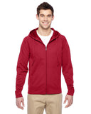 Jerzees-PF93MR-Adult 6 oz. DRI-POWER SPORT Full-Zip Hooded Sweatshirt-TRUE RED