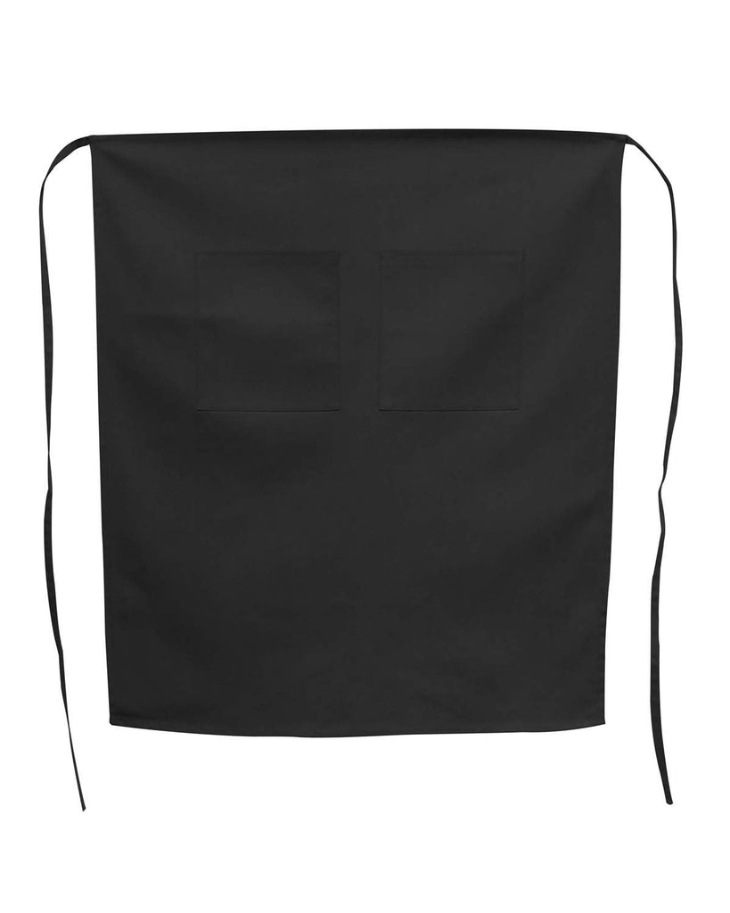 Liberty Bags-5508-CafŽ Bistro Apron-BLACK