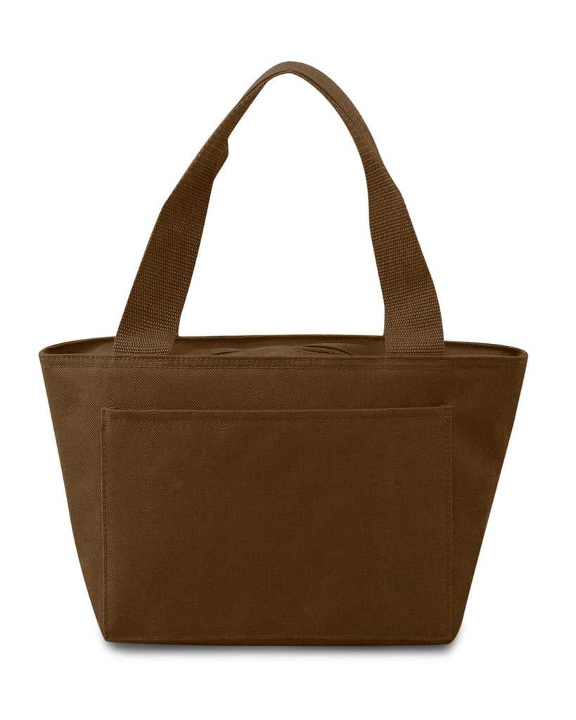 Liberty Bags-8808-Simple and Cool Recycled Cooler Bag-BROWN