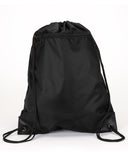 Liberty Bags-8888-ZipperÊDrawstring Backpack-BLACK