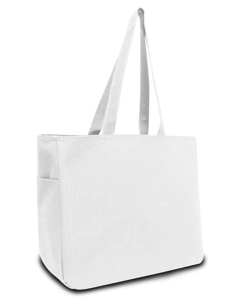 Liberty Bags-LB8815-Must Have 600D Tote-WHITE