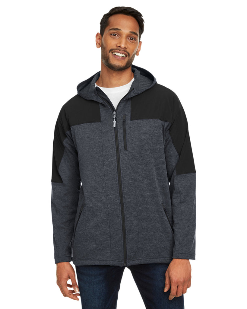 Marmot-41400-Mens Stonewall Full-Zip Hooded Sweatshirt-BLACK