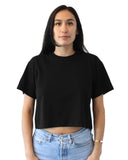 Next Level Apparel-1580NL-Ladies Ideal Crop T-Shirt-BLACK