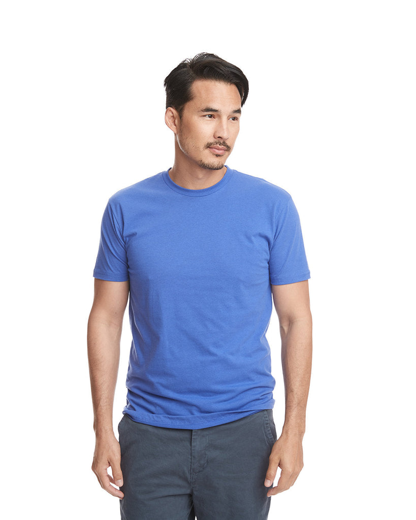 Next Level Apparel-4210-Unisex Eco Performance T-Shirt-HEATHER SAPPHIRE