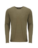 Next Level Apparel-6071-Mens Triblend Long-Sleeve Crew-MILITARY GREEN