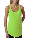 Next Level Apparel-6933-Ladies French Terry Racerback Tank-NEON HTHR GREEN