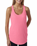 Next Level Apparel-6933-Ladies French Terry Racerback Tank-NEON HTHR PINK