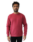 Next Level Apparel-9002NL-Unisex Malibu Pullover Sweatshirt-HEATHER CARDINAL
