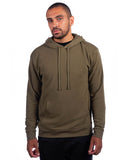 Next Level Apparel-9304-Adult Sueded French Terry Pullover Sweatshirt-MILITARY GREEN