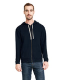 Next Level Apparel-9602-Unisex Santa Cruz Full-Zip Hooded Sweatshirt-MIDNIGHT NAVY