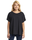 Next Level Apparel-N1530-Ladies Ideal Flow T-Shirt-BLACK