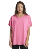 Next Level Apparel-N1530-Ladies Ideal Flow T-Shirt-HOT PINK
