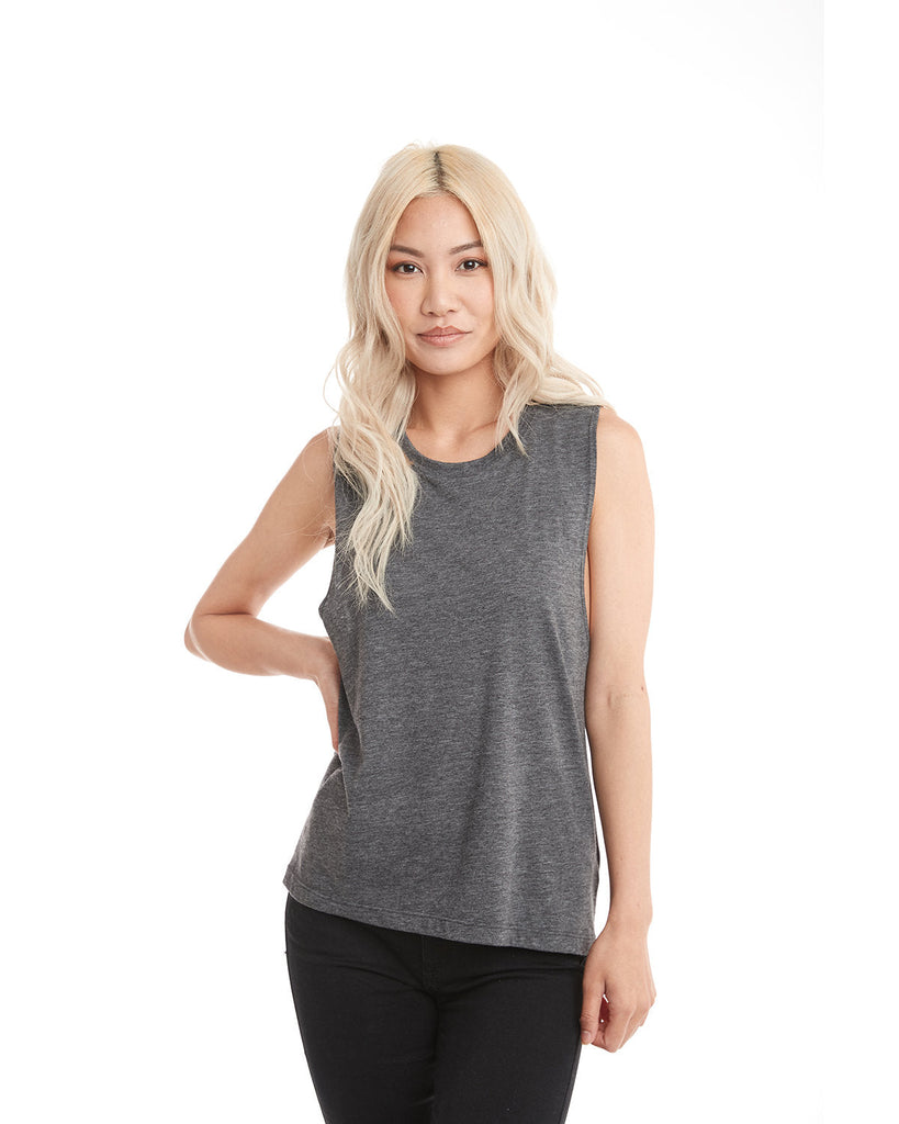 Next Level Apparel-N5013-Ladies Festival Muscle Tank-CHARCOAL