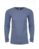 Next Level Apparel-N8201-Adult Long-Sleeve Thermal-HEATHER BLUE