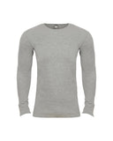 Next Level Apparel-N8201-Adult Long-Sleeve Thermal-HEATHER GRAY