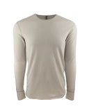 Next Level Apparel-N8201-Adult Long-Sleeve Thermal-SAND/ GRAY