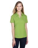 North End-78632-Ladies Recycled Polyester Performance Piqué Polo-CACTUS GREEN